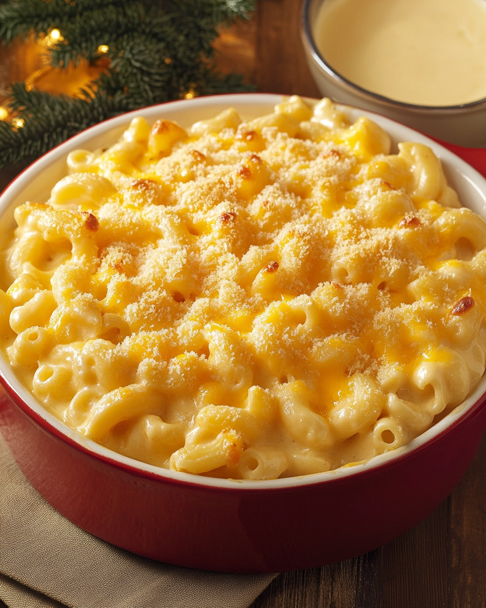 Homemade Baked Mac and Cheese