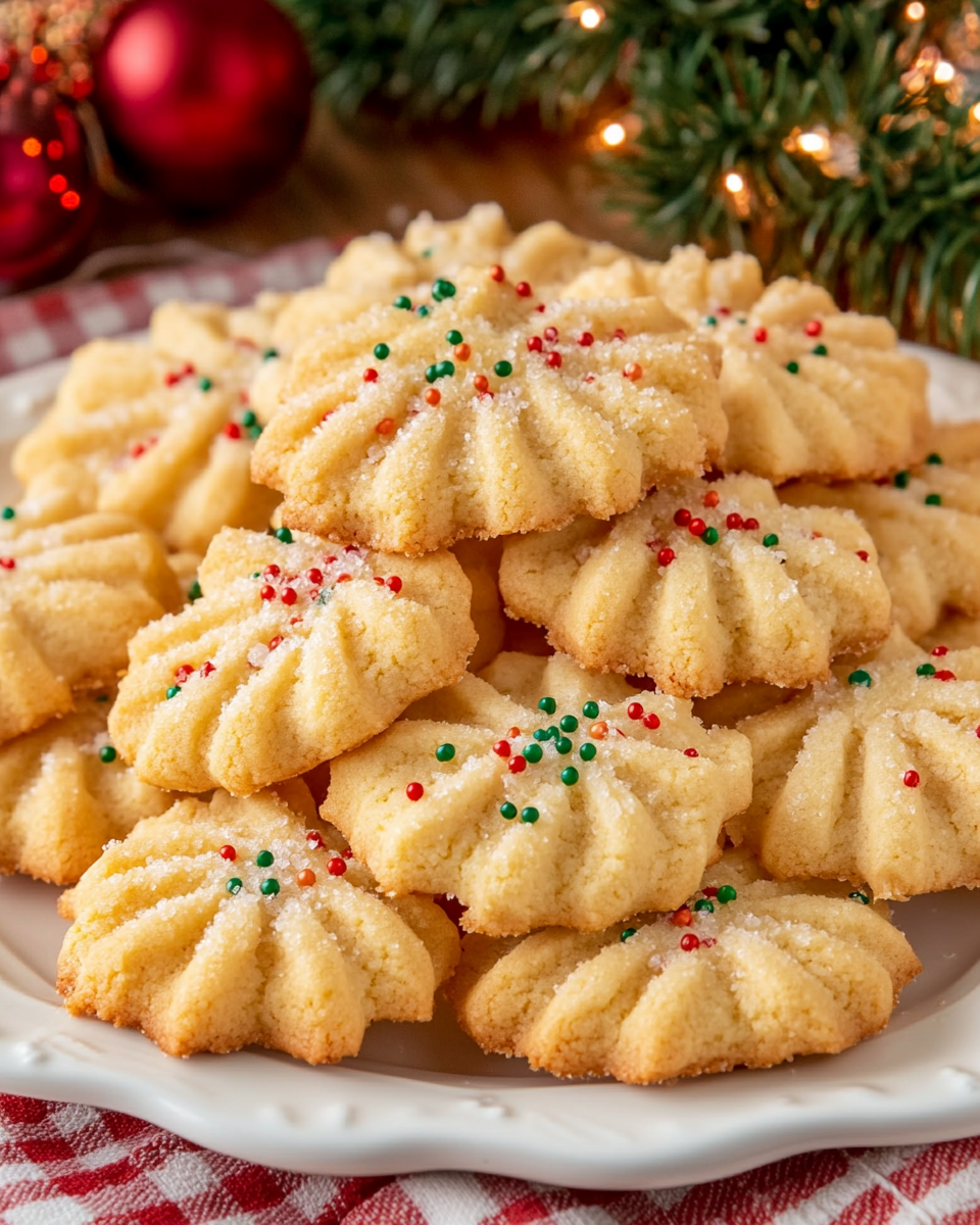 The BEST Spritz Cookies