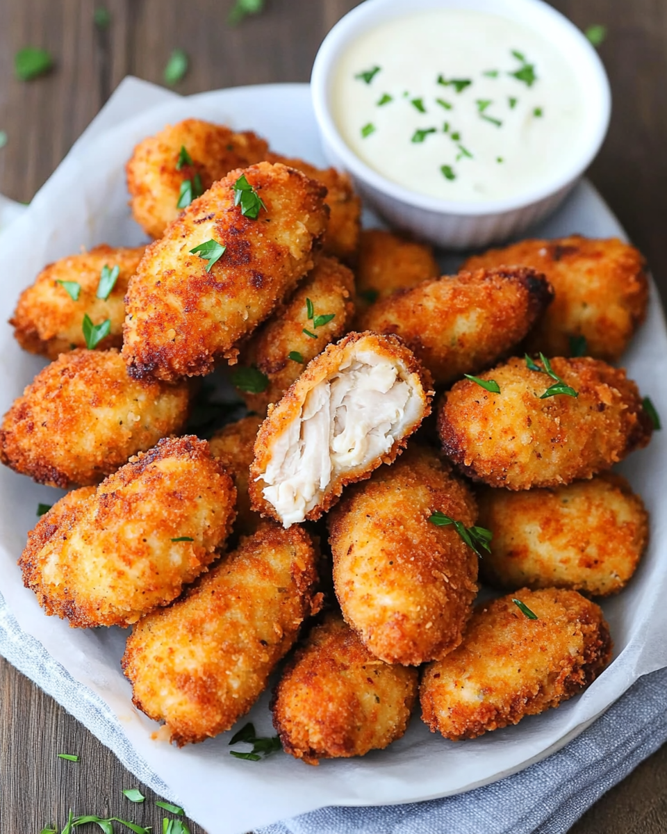 Crispy Chicken Croquettes