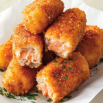 Crispy Pan Fried Salmon Croquettes