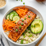 Healthy Sweet Chili Salmon Bowl