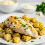 Garlic Parmesan Chicken and Potatoes