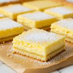 Vanilla Custard Cream Squares