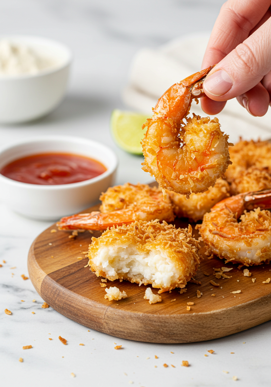 Easy Crispy Coconut Shrimp