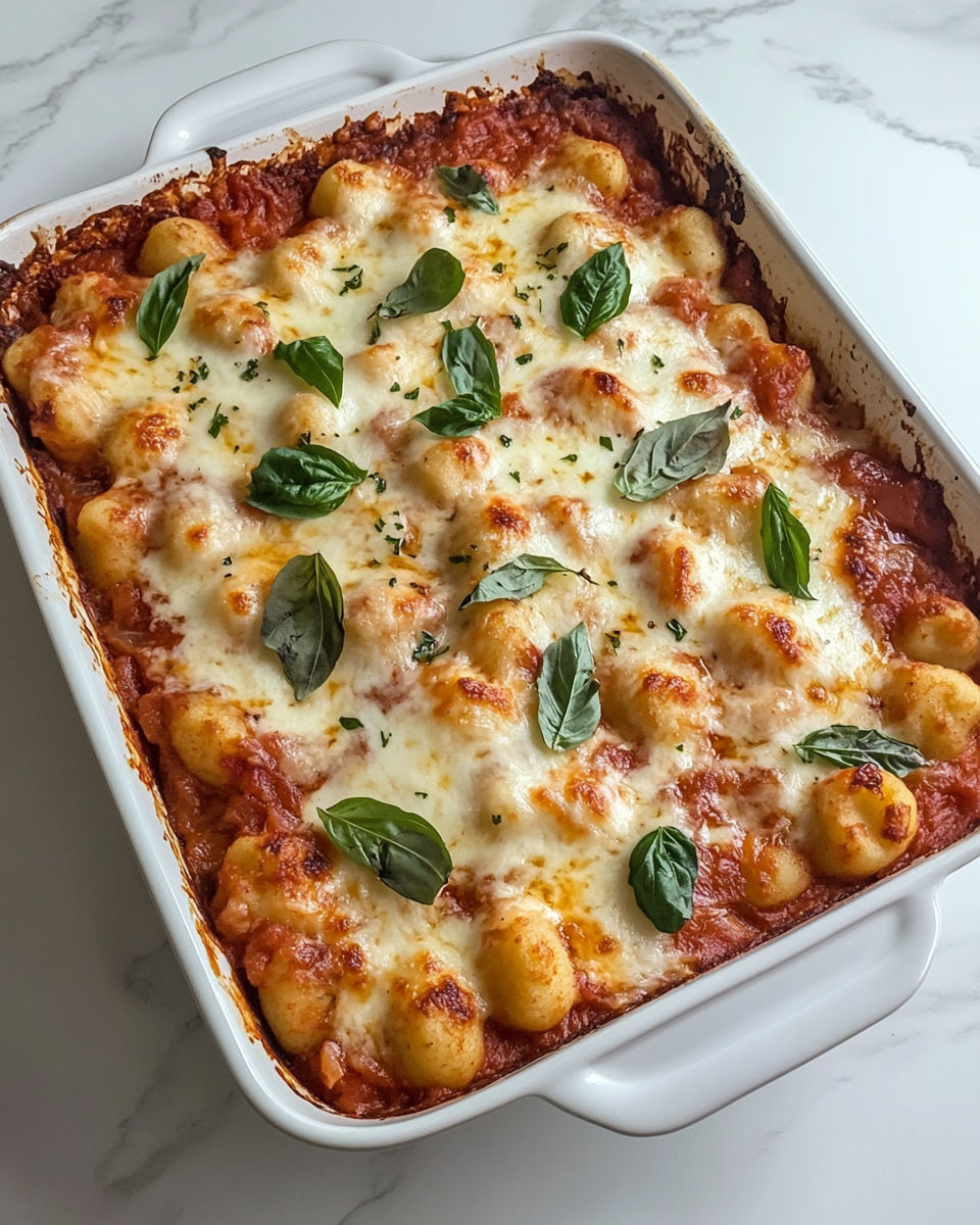 Easy Gnocchi and Tomato Bake