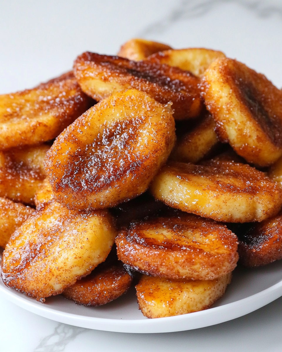 Fried Bananas with Sweet Cinnamon Butter