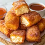 Fried Cheesecake Bites