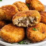 Easy Mushroom & Cheese Croquettes