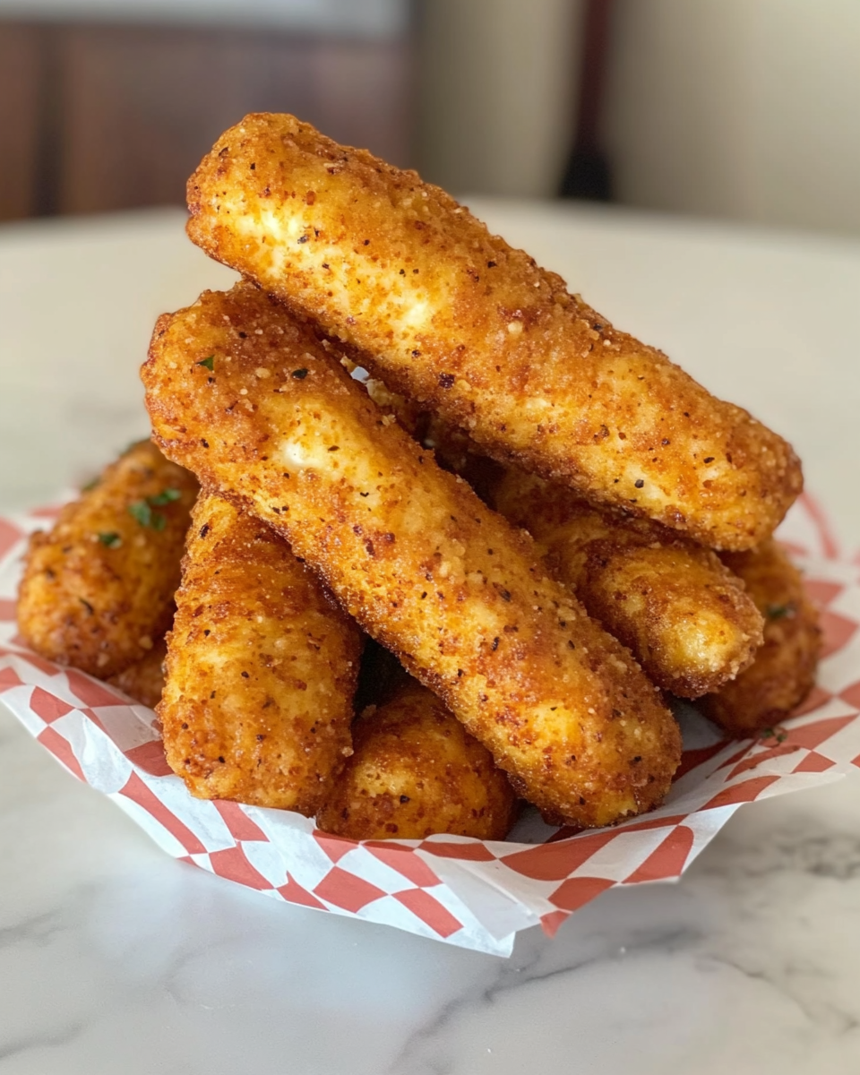 Nashville Hot Mozzarella Sticks