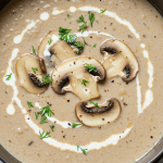 Creamy Hungarian Mushroom Soup