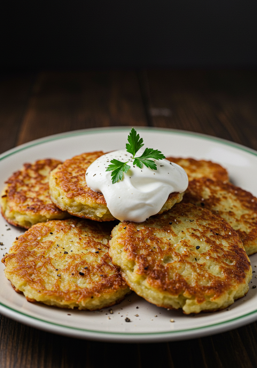 German Potato Pancakes (Kartoffelpuffer)