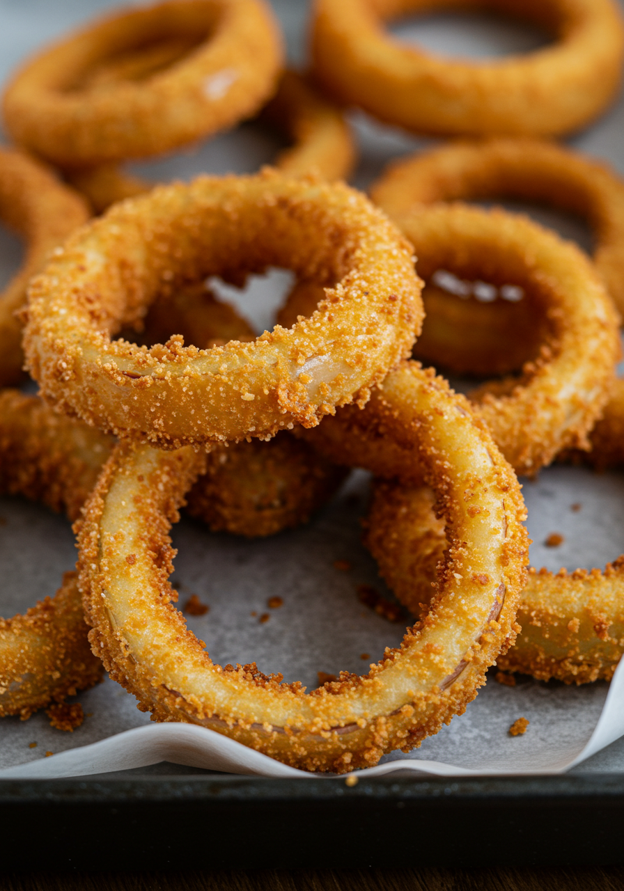 Easy Fried Onion Rings