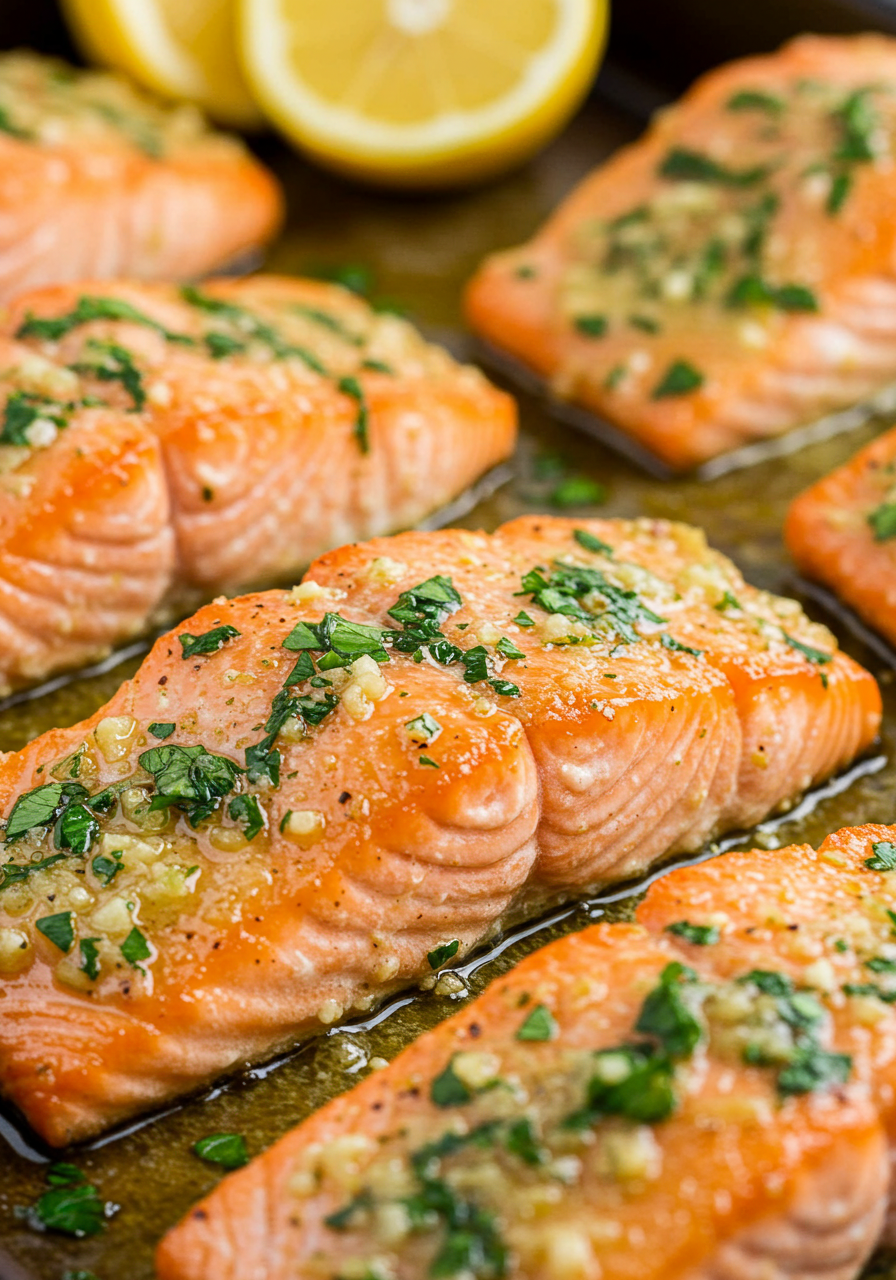 Creamy Garlic Butter Salmon