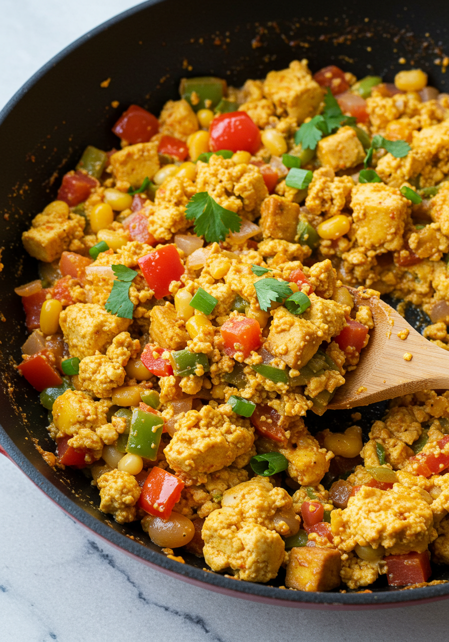 Southwest Tofu Scramble