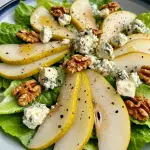 Barefoot Contessa Pear and Blue Cheese Salad