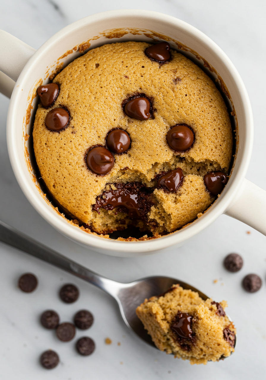 Chocolate Chip Mug Cake