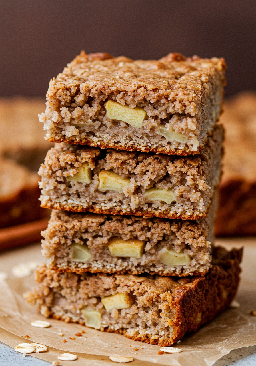 Breakfast Oatmeal Apple Cake (Flourless)