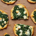 Mediterranean Spinach and Feta Crisps