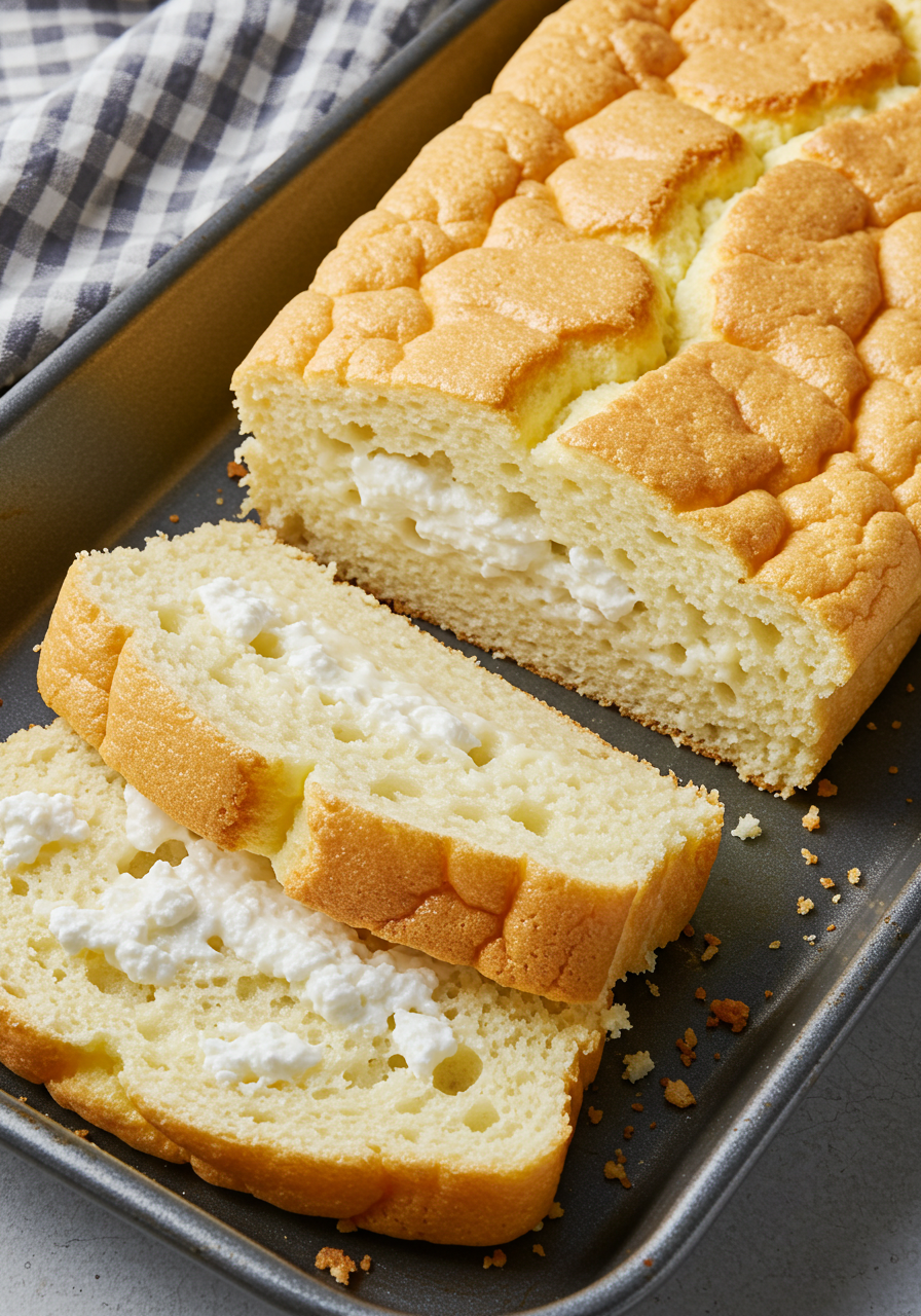 Fluffy Cottage Cheese Cloud Bread