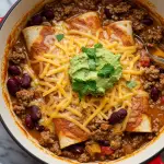 Cheesy Enchilada Chili