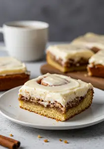 Cinnamon Roll Bliss Bars