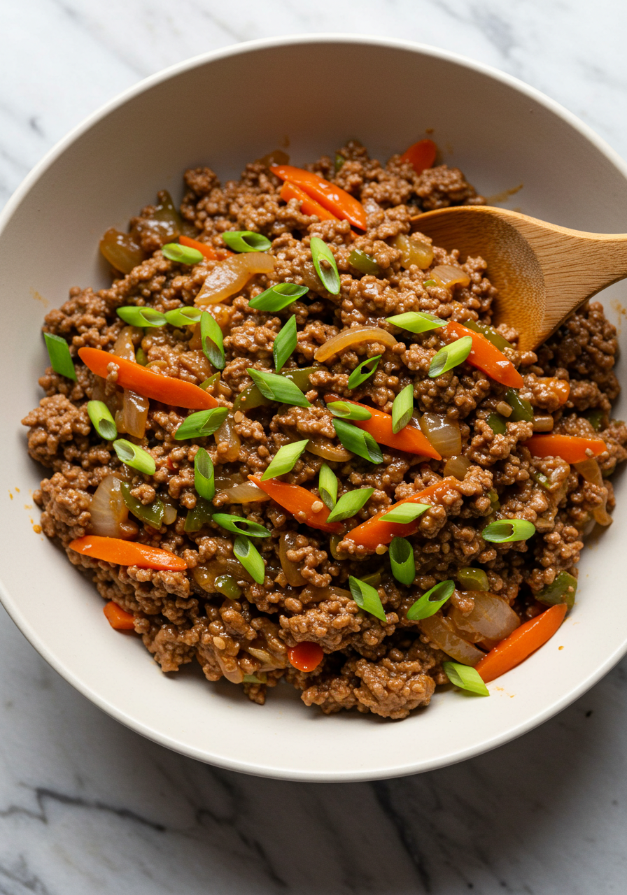 Mongolian Ground Beef