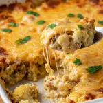 Queso Cauliflower Bake