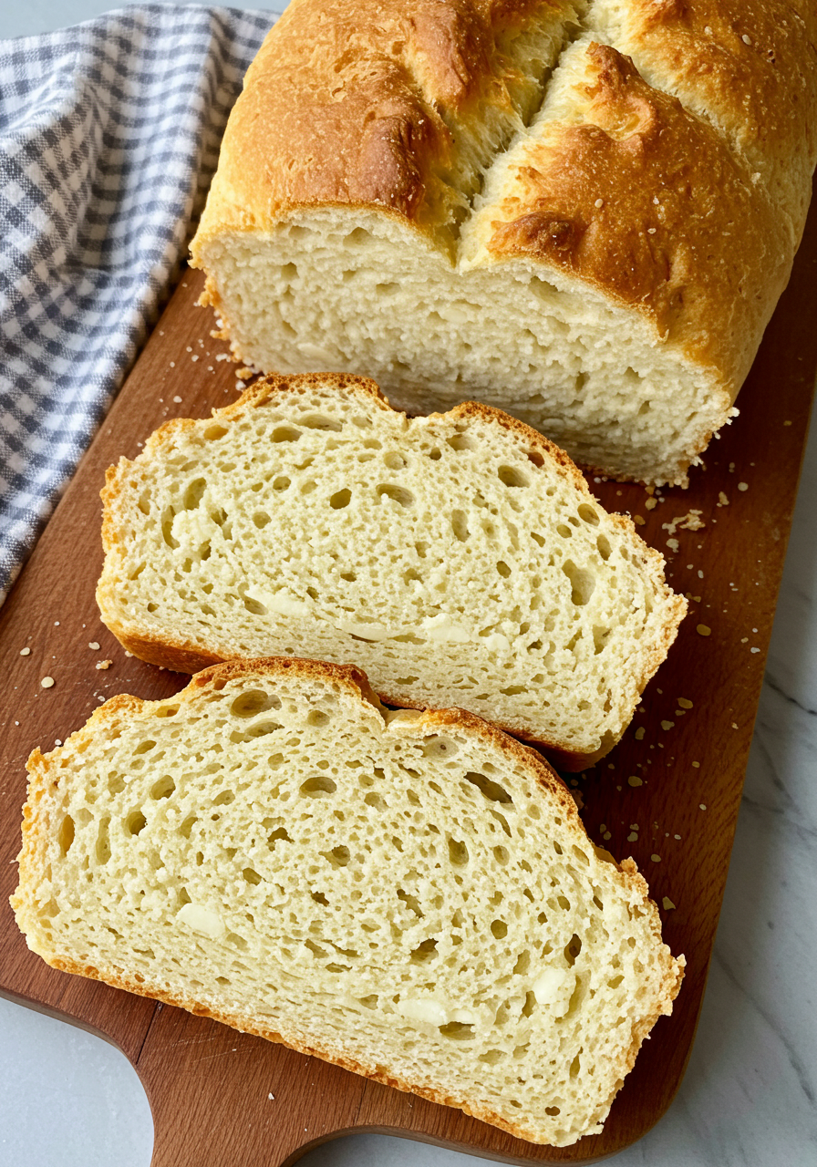 High Protein Cottage Cheese Yeast Bread