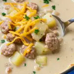 Creamy Turkey Sausage and Potato Soup