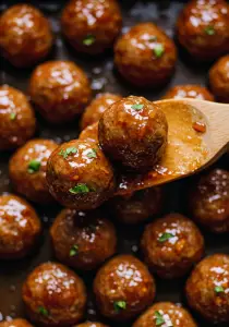 Hot Pepper Jelly Meatballs