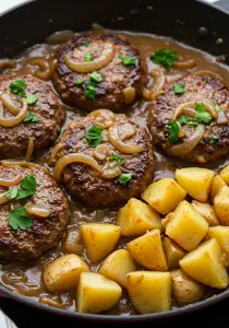 Salisbury Steak & Potato Skillet