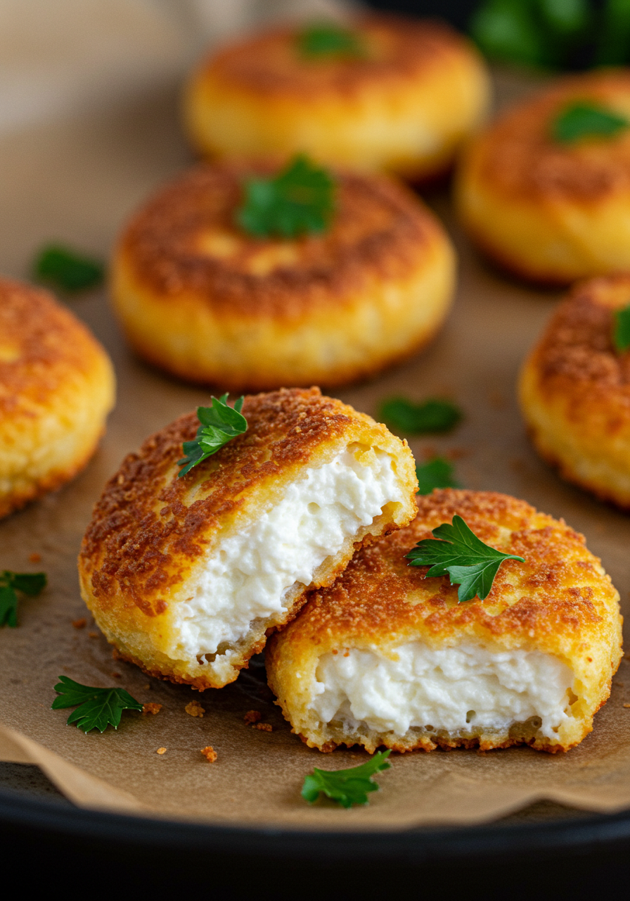 Crispy Cottage Cheese Delights