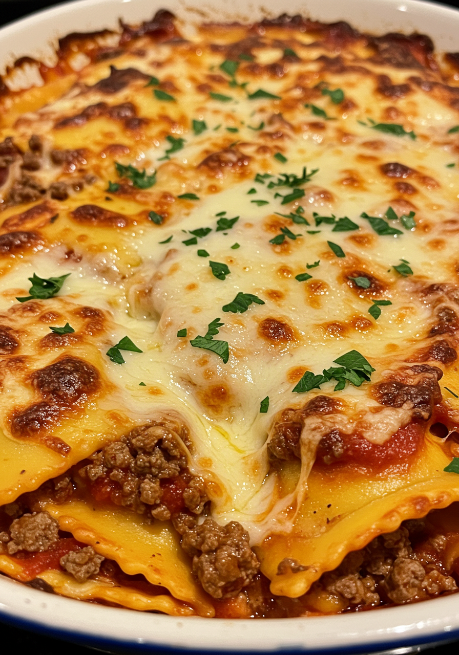 Million Dollar Ravioli Casserole