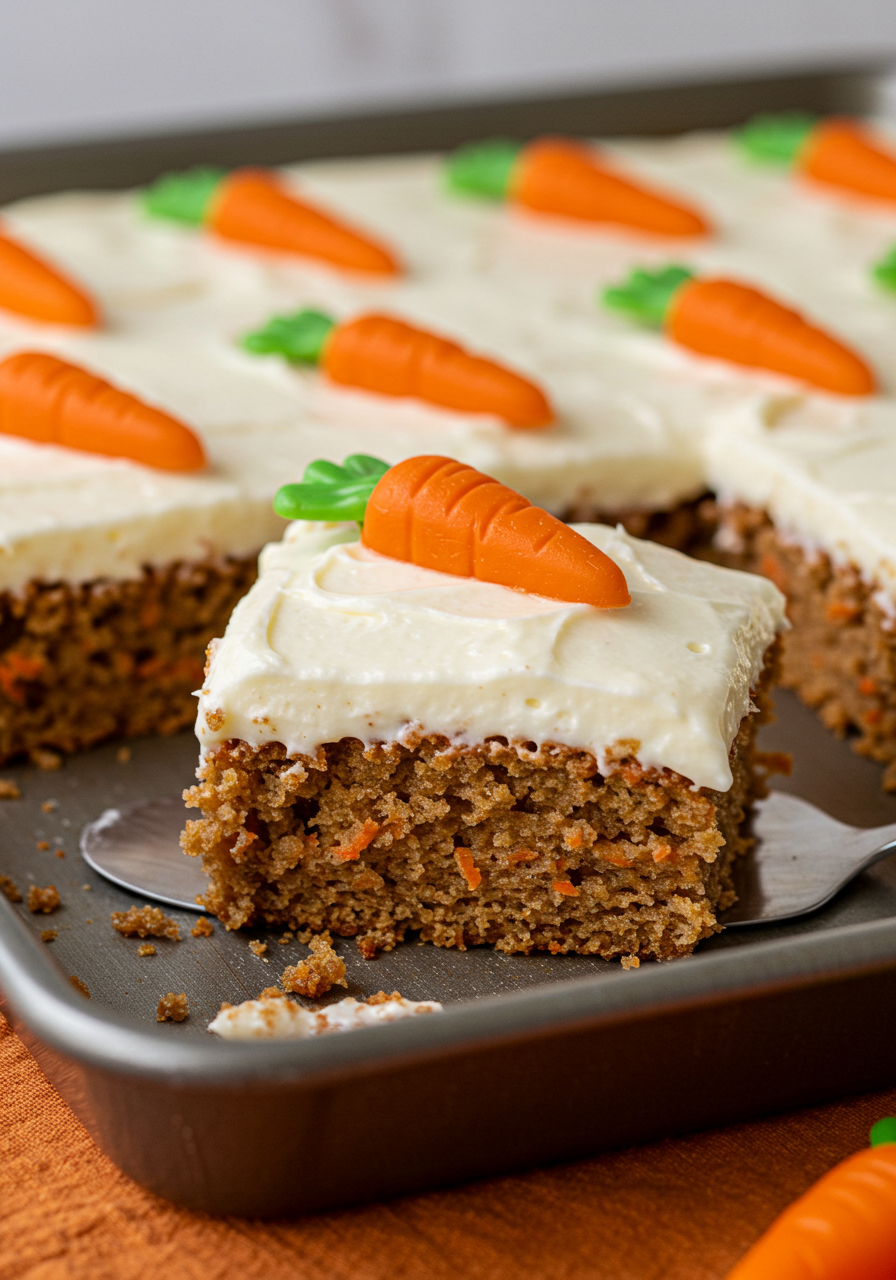 Carrot Cake Sheet Cake