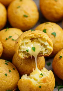 Mashed Potato Cheese Puffs