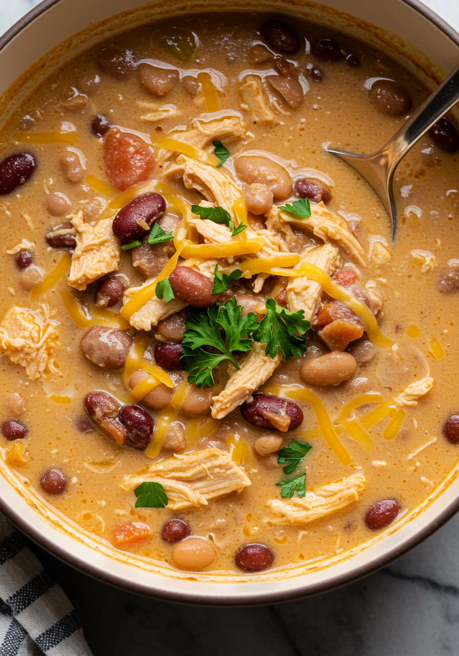 Creamy Chicken Chili